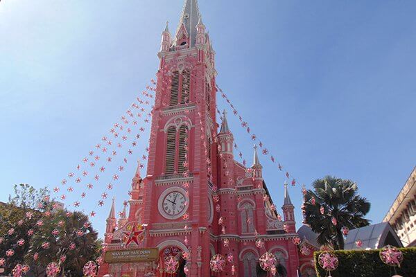 pink church ho chi minh