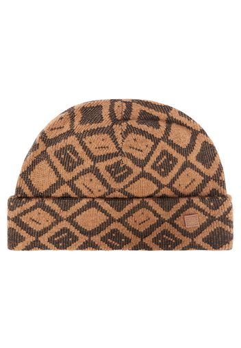 Beanie aus Baumwolle und Wolle