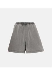 Mid-Rise Shorts aus Baumwolle