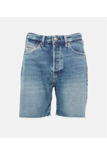 High-Rise Jeansshorts