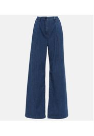 High-Rise Wide-Leg Jeans