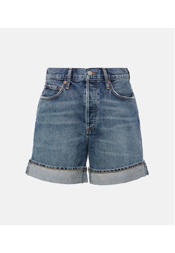 High-Rise Jeansshorts Dame