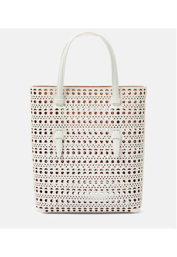 Alaïa Tote Mina NS Neo Vienne aus Leder