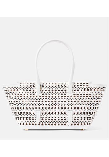 Alaïa Schultertasche New Mina 20 aus Leder