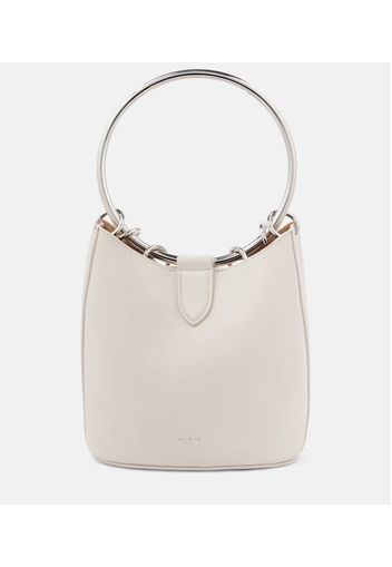 Alaïa Bucket-Bag Ring Medium aus Leder