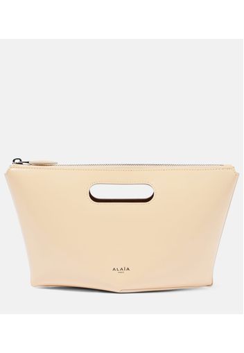 Alaïa Clutch Folded Mini aus Leder