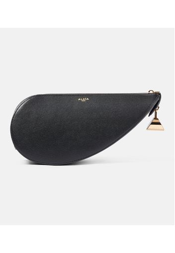 Alaïa Clutch Le Demi Cœur aus Leder