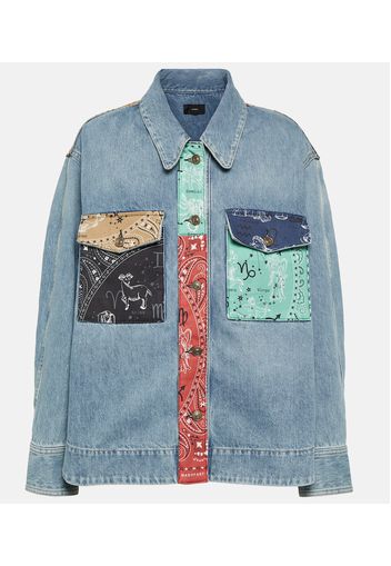 Hemdjacke The Twelve Signs aus Denim