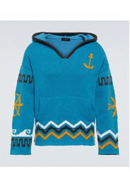 Hoodie Nautical aus Schurwolle