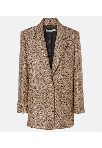 Oversize-Blazer aus Tweed