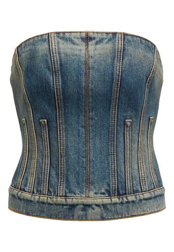 Bustier aus Denim