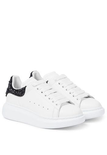 Verzierte Sneakers aus Leder