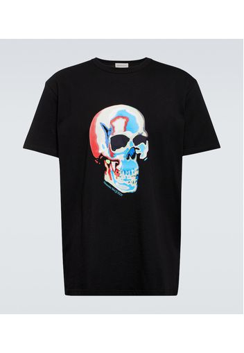 T-Shirt Skull aus Baumwolle