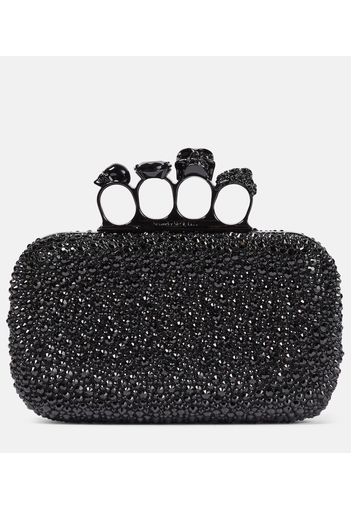 Verzierte Clutch Four Ring