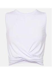 Cropped-Top Cover aus Jersey