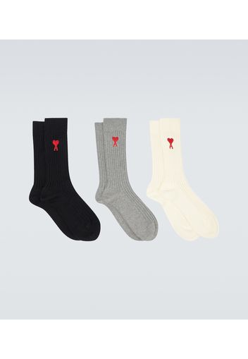 Set aus drei Paar Socken Ami de Cœur