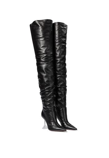 Overknee-Stiefel Olivia aus Leder