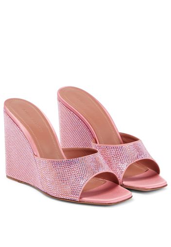 Verzierte Wedge-Pantoletten Lupita