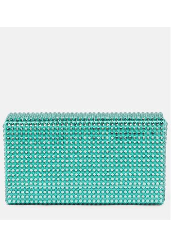 Verzierte Clutch Paloma Micro aus Satin