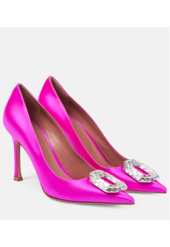 Slingback-Pumps Camelia aus Satin