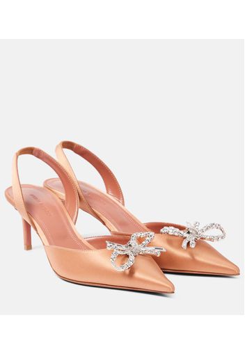 Slingback-Pumps Rosie 60 aus Satin