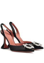 Slingback-Pumps Begum aus Satin