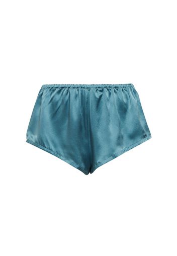 Pyjama-Shorts Venice aus Seidensatin