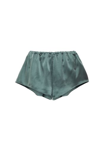 Pyjama-Shorts Venice aus Seidensatin