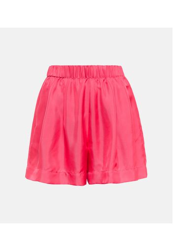 Shorts Zurich aus Seiden-Twill