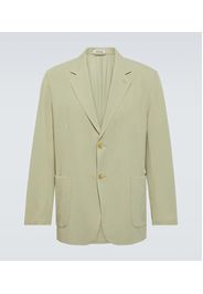 Blazer aus Baumwolle und Seide