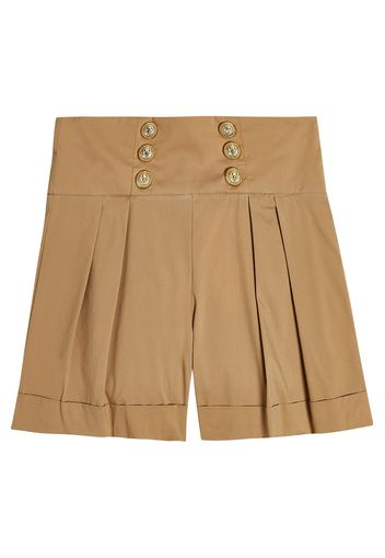 Shorts aus einem Baumwollgemisch