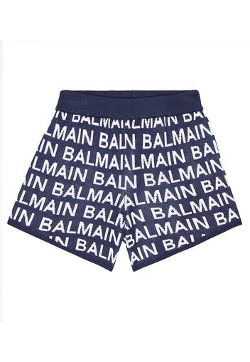 Shorts aus einem Baumwollgemisch