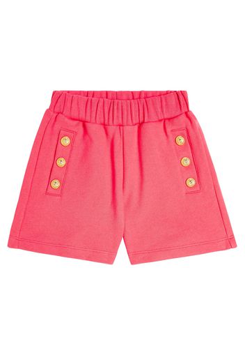 Verzierte Shorts aus Baumwoll-Jersey