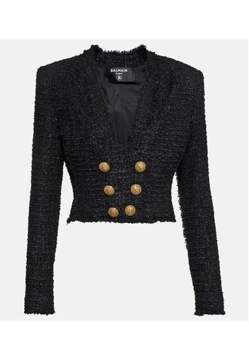 Verzierte Jacke aus Tweed