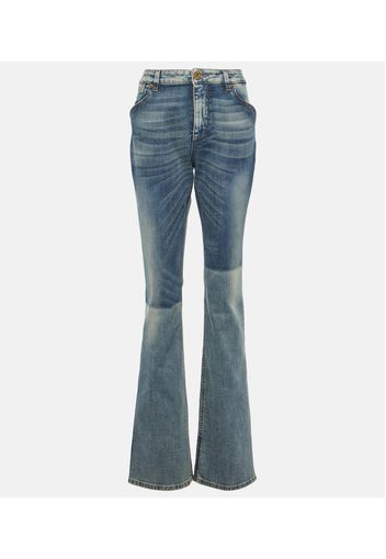 Low-Rise Bootcut Jeans