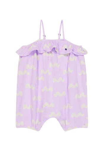 Baby Playsuit aus Baumwoll-Seersucker