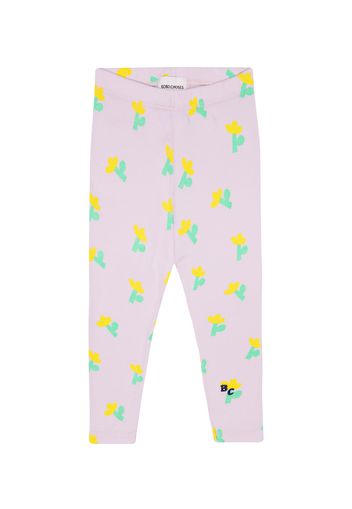 Baby Leggings Sea Flower aus Jersey