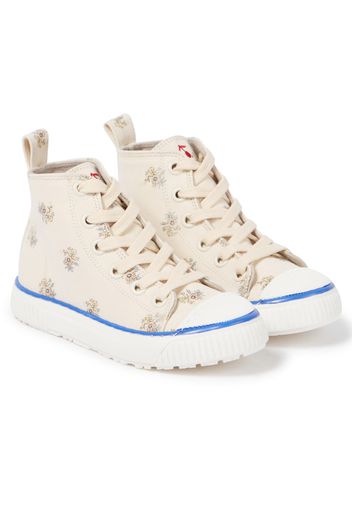High-Top-Sneakers Angelica aus Canvas