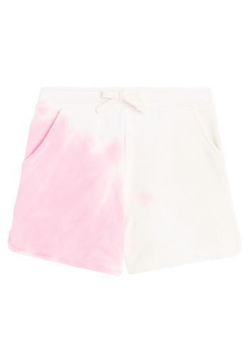 Bestickte Shorts Caroline aus Baumwoll-Fleece