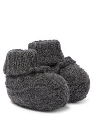 Baby Telse alpaca wool booties