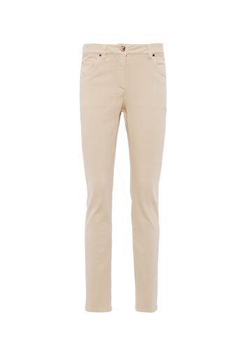 Mid-Rise Slim Jeans