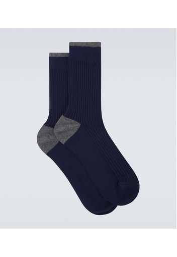 Socken aus Baumwolle