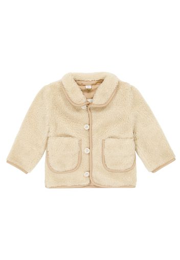 Baby Jacke aus Faux Shearling