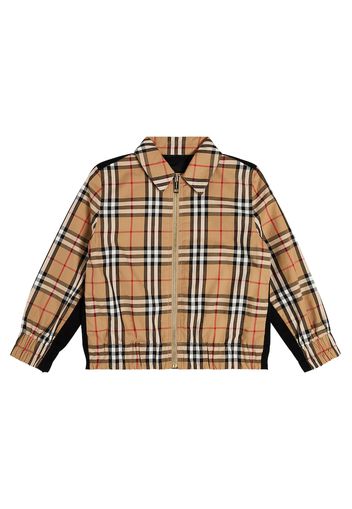 Jacke Burberry Check aus Baumwolle