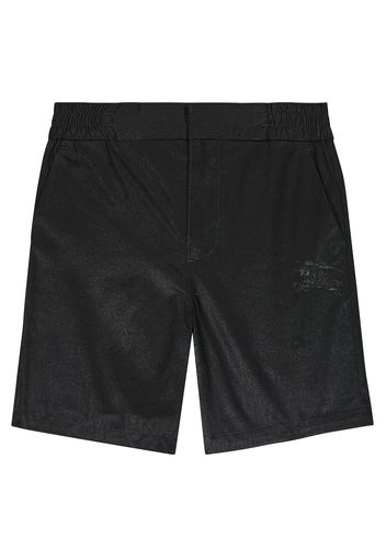 Shorts aus Baumwollpopeline