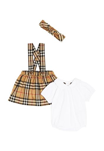 Baby 3-teiliges Set Odessa Burberry Check