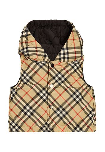 Baby Wendbare Wattierte Weste Burberry Check