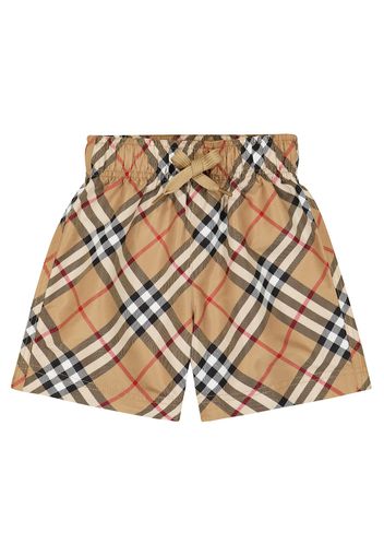 Baby Badeshorts Burberry Check