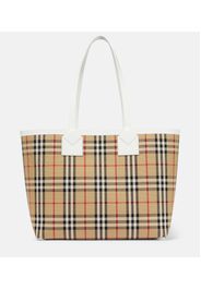 Tote London Medium  Check aus Canvas