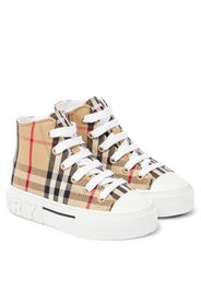 Sneakers Burberry Check aus Canvas
